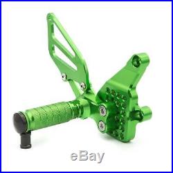 FXCNC Racing Rearset Billet Front Footpegs Foot Rest For DUCATI 749 /999 Green