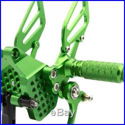 FXCNC Racing Rearset Billet Front Footpegs Foot Rest For DUCATI 749 /999 Green