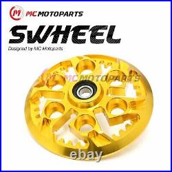 Fit Ducati Sport 750 800 MH900e CNC Billet Gold Swheel Clutch Pressure Plate