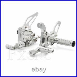 For 1199 Panigale 2012-2014 CNC Rearset Footrest Footpegs Rear Set Pedals GP