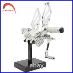 For 749 /999 /748/919/996/998 CNC Rearset Footrest Foot Pegs Pedals Footpegs