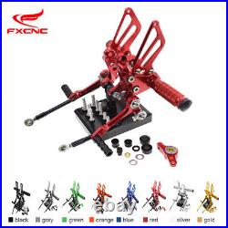 For Ducati 1098/S 2007-2008 848 2008-2010 2009 CNC Adjustable Rearsets Foot Pegs