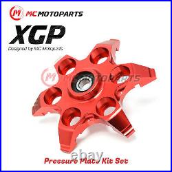 For Ducati 748 749 916 996 998 999 CNC Billet Red XGP Clutch Pressure Plate