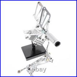 For Ducati 749 /999 /748/919/996/998 CNC Adjustable Rearsets Foot Rest Pegs Blue