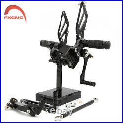 For Ducati 749 /999 CNC Adjustable Motorcycle Rearset Footrest Footpegs