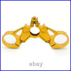For Ducati 749R 999R FXCNC Motorcycle OEM UPPER TOP TRIPLE TREE CLAMP Gold