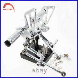 For Ducati 848 2008-2010/1198 2009-2010 2011 CNC Rearset Footrest Footpegs GP