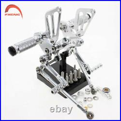 For Ducati 848 2008-2010/1198 2009-2010 2011 CNC Rearset Footrest Footpegs GP