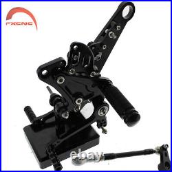 For Ducati Carbon 2011-2016 AMG 2011-2012 CNC Rearset Footrest Foot Pegs Pedals