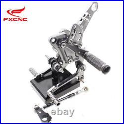 For Ducati Diavel 2011-2015 2012 2013 CNC Adjustable Rearset Foot pegs Footrests
