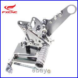 For Ducati Diavel 2011-2015 2012 2013 CNC Adjustable Rearset Foot pegs Footrests