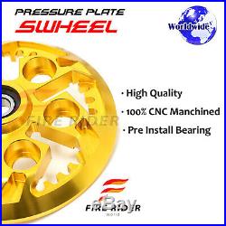 For Ducati Monster 1000 S Multistrada 1000 CNC Billet Swheel Pressure Plate 1 pc