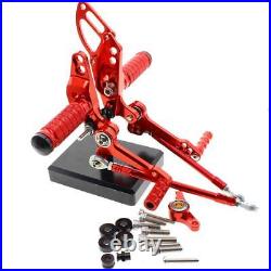 For Ducati STREETFIGHTER 848 1100 CNC Motorcycle Rearset Footpegs Footrest Shift
