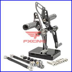 For STREETFIGHTER 848 1100 Front Rearsets Footrests Footpegs Pedal Mount Gray