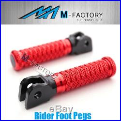 M-Grip Billet Front Rider Footpegs Fit Ducati Monster 695 All Year