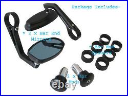 Motorbike Bar End Mirrors for Ducati Monster Streetfighter Sport Classic