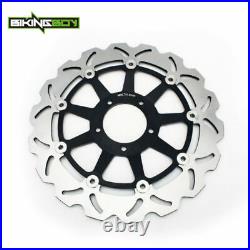 Pair Front Brake Disc Rotors For Ducati Hypermotard 821 Monster 821 ABS 2014-UP